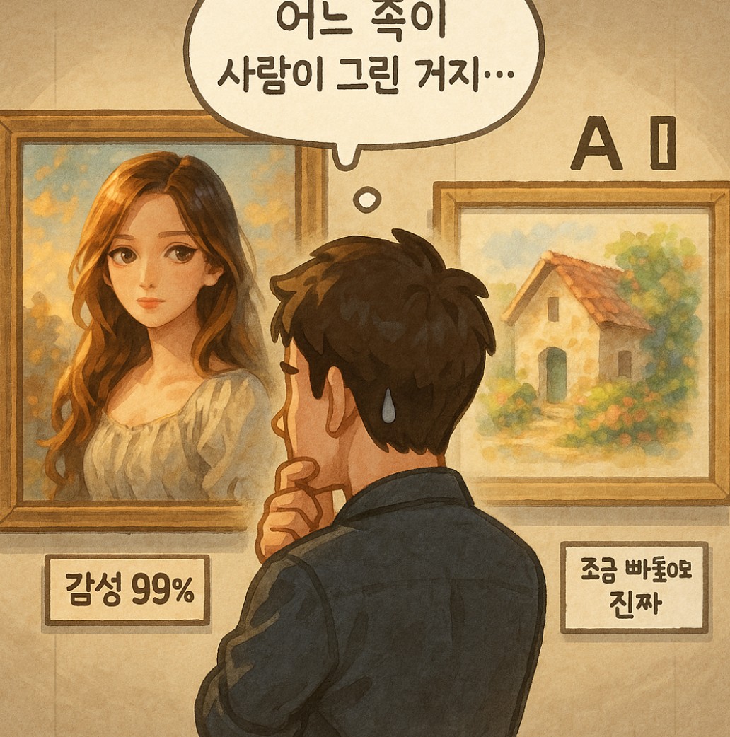 AI가 만든 그림, 사람 눈은 구별할 수 있을까?